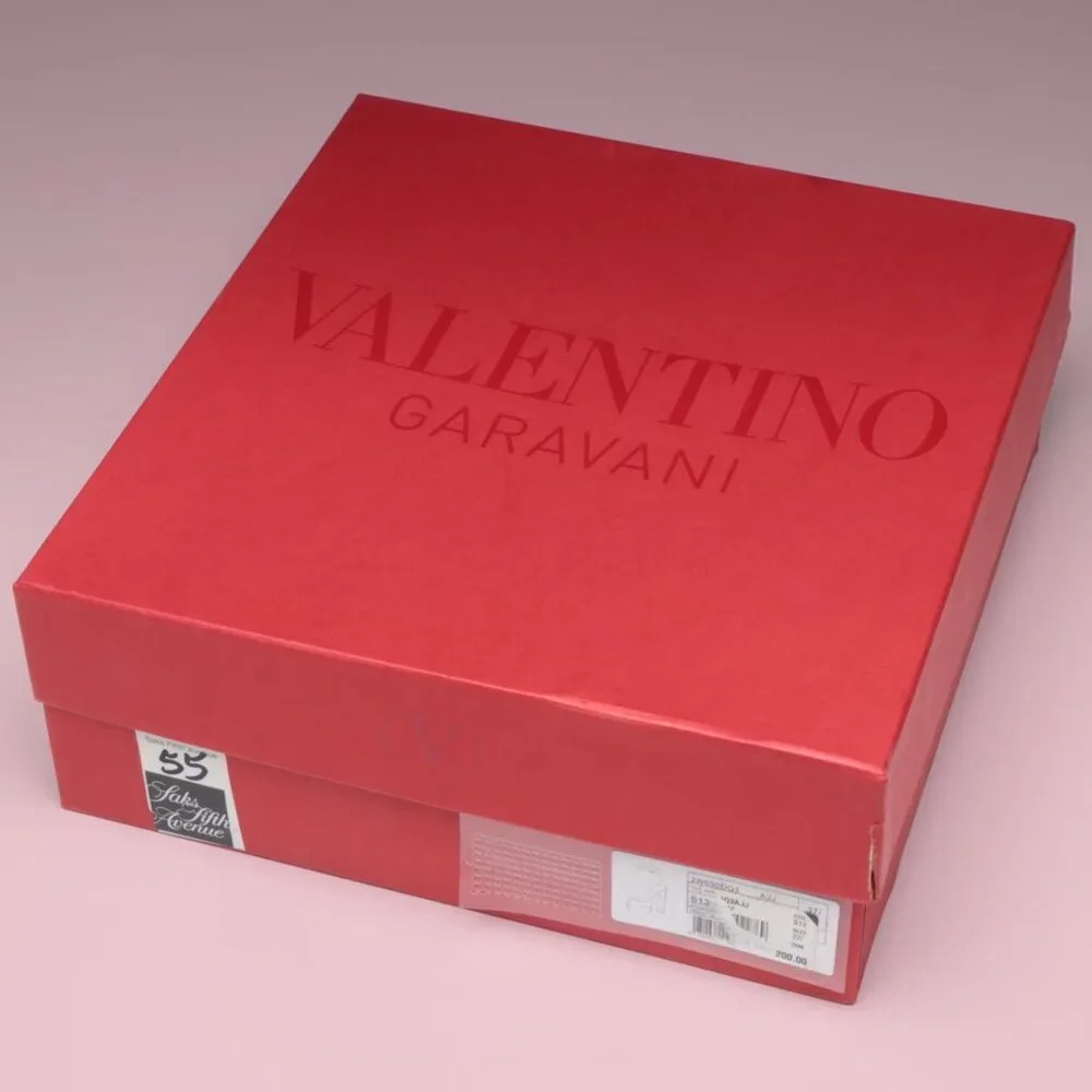 SOLD - Valentino Tan-Go 155 Silver Iridescent Platform Pumps - Picture 12 of 12